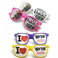 Sticker logo sunglasses